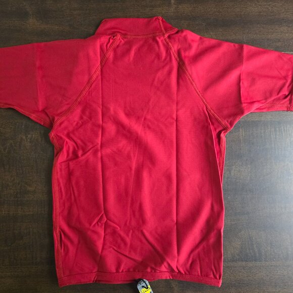 XCel Shortsleeve Kid's Surf Swimming Shirt Red 40529 NWT - Picture 11 of 12